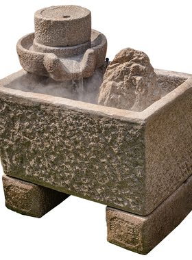 掬涵庭院景观假山流水鱼池摆件