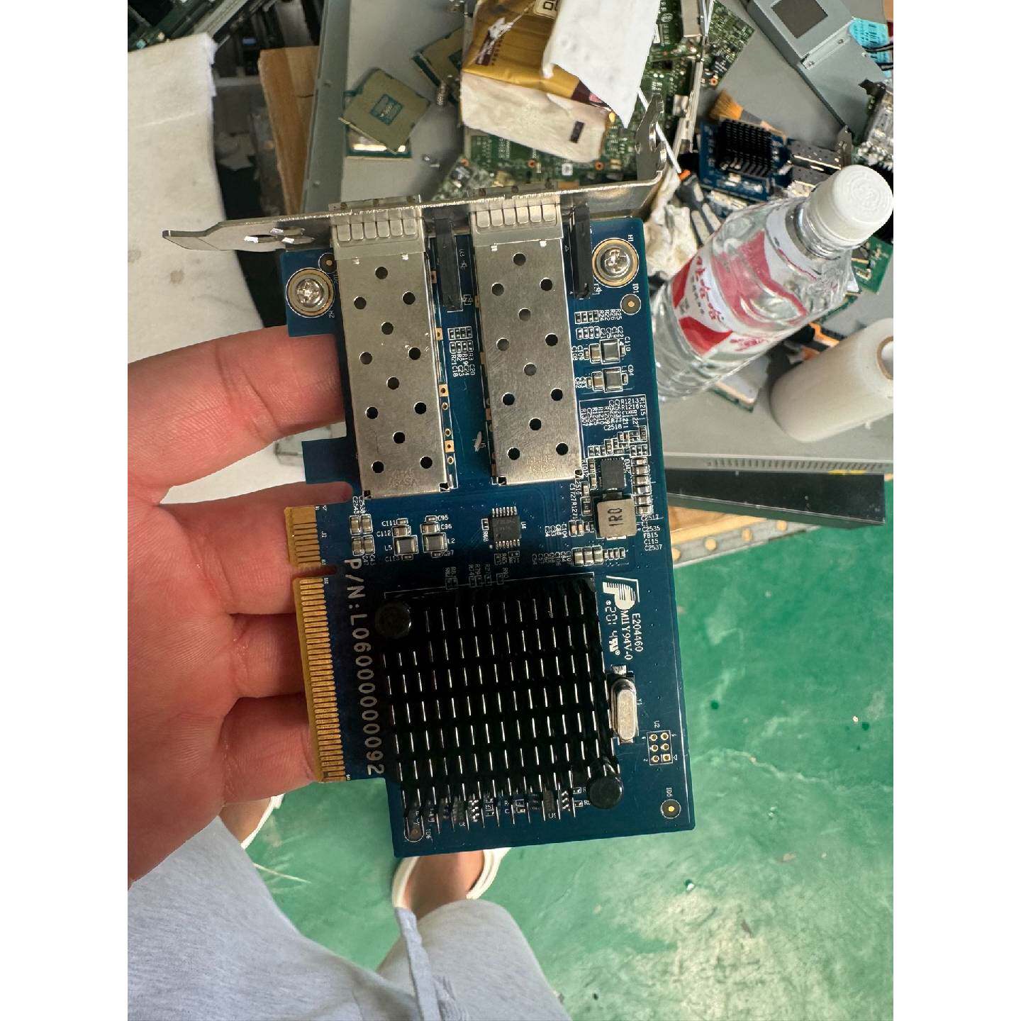 议价82599ES双万兆光口网卡原装X520DA2可维修