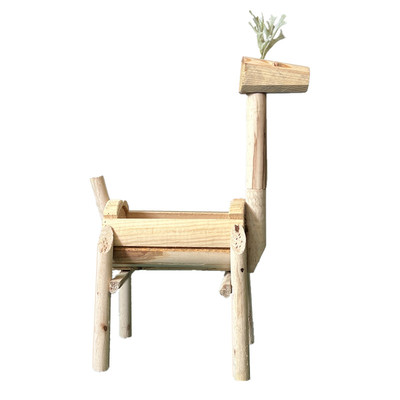 木拾忆实木原生态庭院装饰品摆件