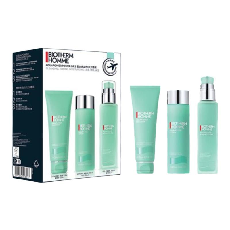 【自营】Biotherm/碧欧泉男士水动力套装洁面125ml水200ml乳100ml 【自营】Biotherm/碧欧泉男士水动力套装洁面125ml水200ml乳100ml