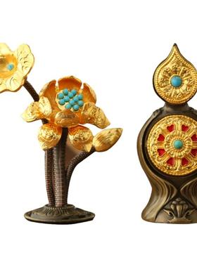 合金朵玛食子酥油花藏传供具用品