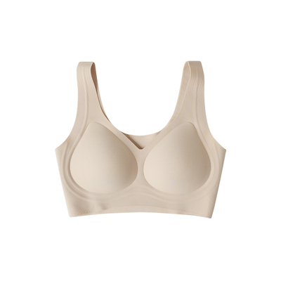 U型运动美背宽肩带胸罩