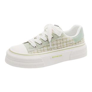 回力官方旗舰店女鞋帆布鞋女2026新款春季小白鞋子女厚底板鞋女款