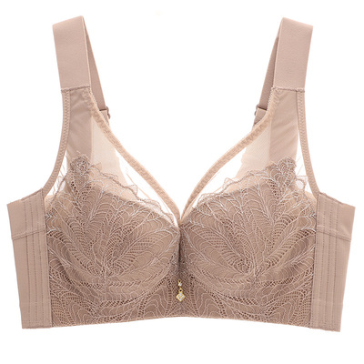 依曼丽文胸无钢圈聚拢性感