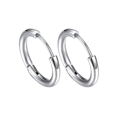 钛合金耳环防致敏睡觉不用摘女