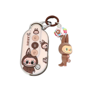 五菱缤果钥匙套宏光迷你miniev马卡龙25款冰果plus三四代四门扣壳