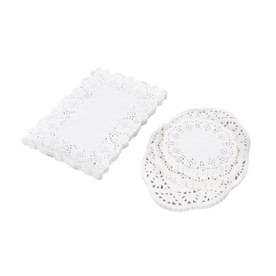 烘焙纸花底盘子防油椭圆蛋型