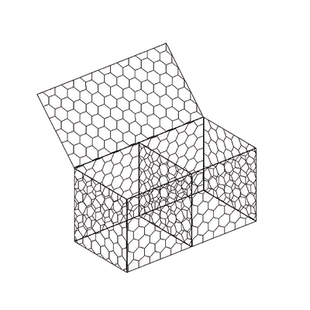 格宾石笼网石笼防护网雷诺护垫宾格石笼网铅丝笼固滨笼铁丝笼网箱
