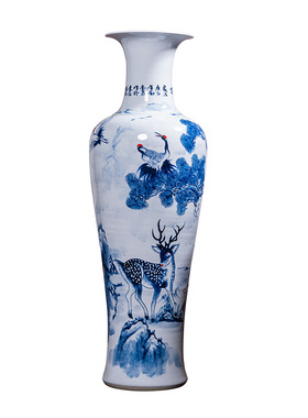 陶瓷景德镇客厅手绘青花
