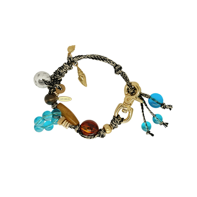 LAZYCIRCLES花舞贝壳钥匙扣