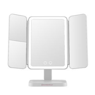 【热销爆款】EASHOLD化妆镜台式桌面带灯led补光梳妆镜子新年礼物