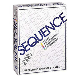 序列迷阵桌游 sequence game英文游戏多人对抗桌面游戏