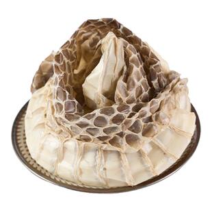 蛇蜕中药材广西道地龙衣 蛇皮 长虫皮蛇壳自然脱新货可磨粉禹合堂