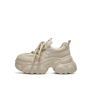 LeeCooper[孟子义同款系列]老爹鞋女2026新款春季时尚增高运动鞋