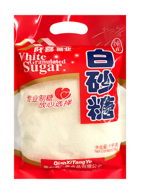 白砂糖400g袋装传统工艺口感细腻