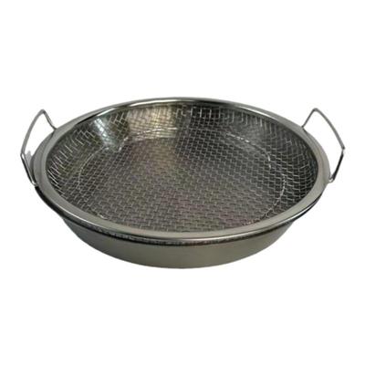 米诺家Mno家用滤油盘厨房不锈钢沥油盘 油炸过滤漏油托盘沥水盘子