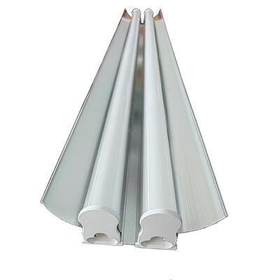 T5一体化LED带反光罩加开关支架灯流水线T8超亮日光单双支管包邮