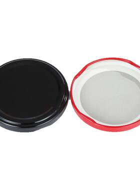 食品级六棱玻璃瓶专用马口铁盖 圆罐头瓶盖子 可蒸煮密封罐上空盖