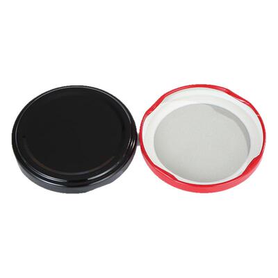 食品级六棱玻璃瓶专用马口铁盖 圆罐头瓶盖子 可蒸煮密封罐上空盖