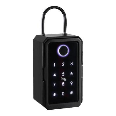 密码钥匙盒通通锁刷卡指纹密码