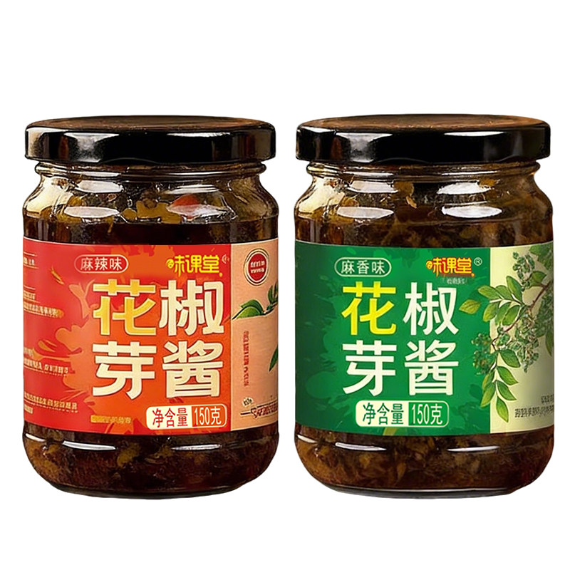麻香花椒芽下饭拌面酱花椒芽咸菜