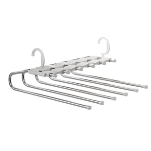 折叠裤架多功能家用多层裤子衣架挂衣柜内无痕裤夹收纳神器挂架