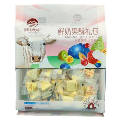 图腾牧场鲜奶乳酪块添加鲜牛奶