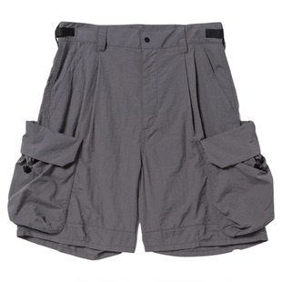现货折扣 Meanswhile Nylon Luggage Cargo Shorts 口袋工装短裤