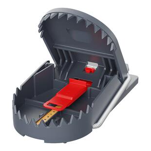 斯维思诺顶触发式老鼠笼子高灵敏度强力捕鼠夹家用灭鼠神器扑捉器