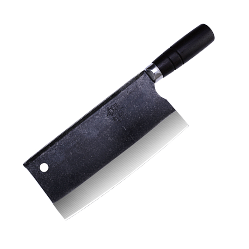 老式锻打菜刀家用轴承钢斩切刀厨师专用手工砍骨刀烧腊大排挡商用