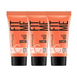 美宝莲定制裸光焕颜乳素颜霜小样c管隔离懒人面霜正品官方