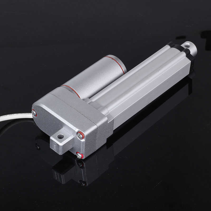 静音小型低噪音电动推杆伸缩杆直流往复12v工业级大推力24v升降器