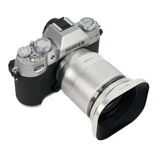 耐影金属方形遮光罩适用于富士15-45/16-50mm适马腾龙铭匠七工匠索尼星耀52/55/58/62mm镜头铝合金属