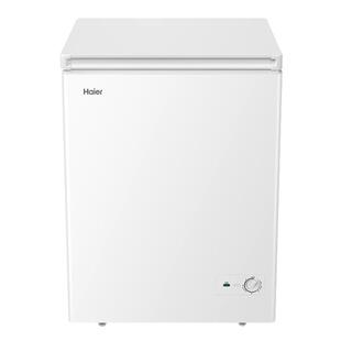 【新品】海尔142L冰柜家用小型冷冻冷藏两用一级节能冷柜单温冰箱