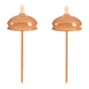 适配卡蜜迪直饮奶瓶配件圆孔直饮水嘴防呛鸭嘴奶嘴吸管大宝宝吸嘴