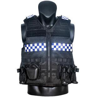 龙章御战术背心反光马甲透气耐磨防刺多功能软质黑色轻量化透气服