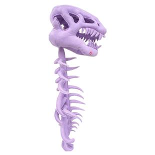 中华恐龙园官方正品恐龙骨架成人装扮服饰道具面具头套毛绒夜光款