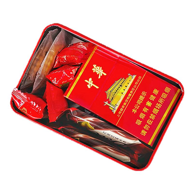 长方形结婚礼喜糖盒糖果罐茶叶密封铁罐化妆品宝宝满月马口铁盒子