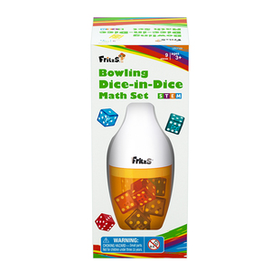 FritzS幼儿童数学算术启蒙教具加减法早教益智保龄球亲子互动玩具