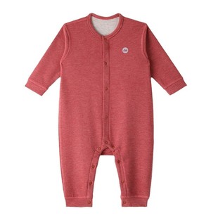 Oak mont秋冬季新款连体衣打底衣新生儿满月服婴儿哈衣宝宝周岁服