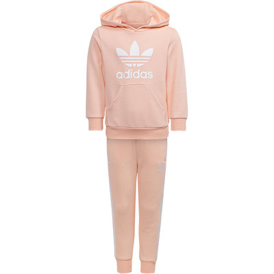 Adidas/阿迪达斯正品三叶草休闲小童时尚潮流运动外套 H25255