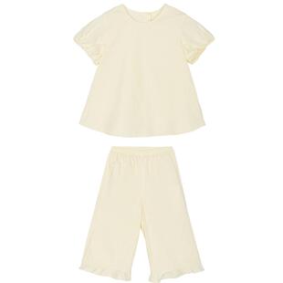 江南布衣童装短袖九分裤套装女童家居服运动轻薄夏jnbybyjnby