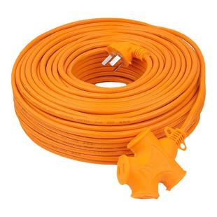 电动车充电电源线延长线防摔防水插座接线板排插防爆工程拖大字插