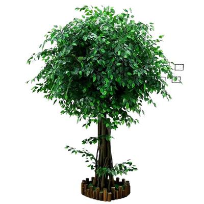 仿真大树室内装饰型假榕酒店