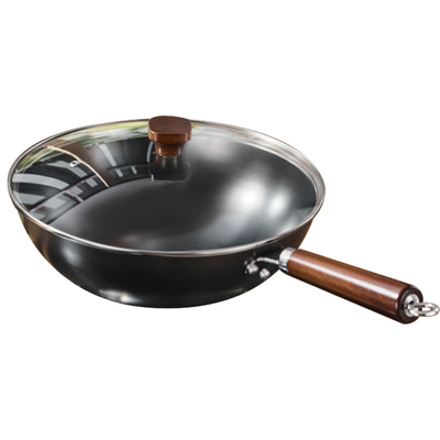 苏泊尔凹面家用无涂层炒菜锅