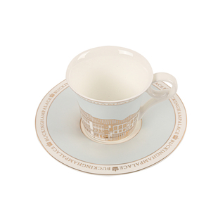 爱莉卡贝叶Erica Beyer  白金汉宫英伦宫廷风骨瓷镀金咖啡杯碟