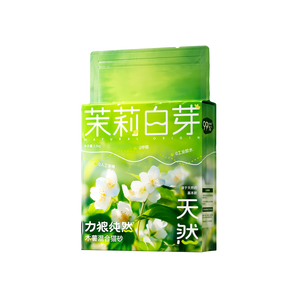 力狼茉莉木薯猫砂豆腐猫砂家用猫砂矿砂除臭顺丰上门包邮20公斤