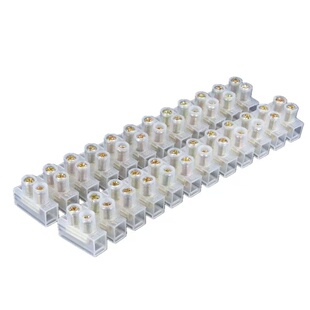 10A12位接线端子镀铜线连接器接线柱排阻燃电线连接器X3-1012