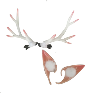 荣耀瑶cos遇见神鹿cospaly配饰鹿角头饰耳朵道具敦煌麋鹿发饰