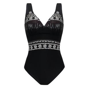 be范德安连体泳衣女遮肚显瘦保守高级感露背新款温泉度假游泳装女